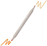 Colorful Fine & Chisel Double Twin Tip Markers 12 Pack