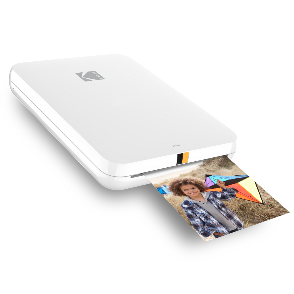 KODAK Step Wireless Mobile Photo Mini Printer (White) Compatible w/ iO –  Totality Solutions Inc.