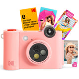 KODAK Smile+ Wireless Digital Instant Print Camera with Effect-changing Lens - Pink