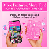 Barbie x Kodak Step Slim Wireless Instant Portable Photo Printer Signature Style