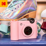 KODAK Smile+ Wireless Digital Instant Print Camera with Effect-changing Lens - Pink