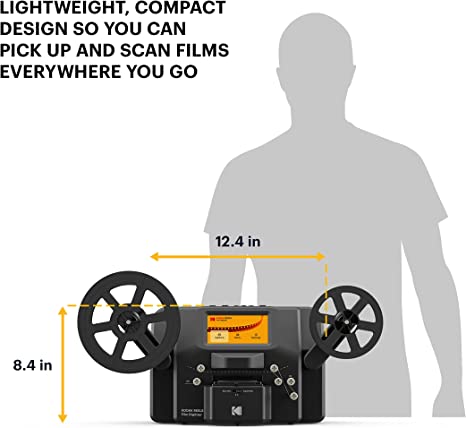 Manual del usuario del convertidor digitalizador de películas KODAK REELZ  de 8 mm y Super 8