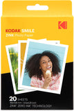 Kodak Classic Digital Instant Camera (Red) Starter Bundle