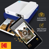 Kodak Classic Digital Instant Camera (Blue) Starter Bundle