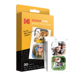 Kodak 2”x3” Zink Pre-Cut Sticker Photo Paper 30 Sheets