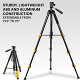 KODAK Photo Gear Tripod + Monopod with Remote 70ʺ/178 cm