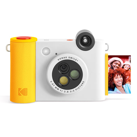 Kodak Printomatic Instant Camera Gift Bundle - Yellow - 6 requests